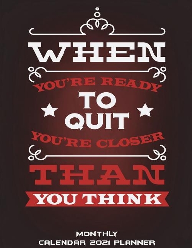 Monthly Calendar 2021 Planner