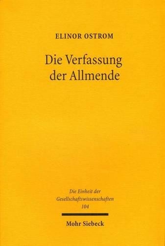 Die Verfassung der Allmende