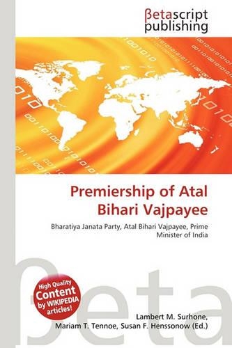 Premiership of Atal Bihari Vajpayee: (English)