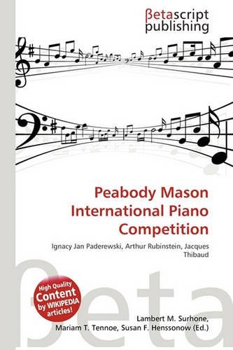 Peabody Mason International Piano Competition: (English)