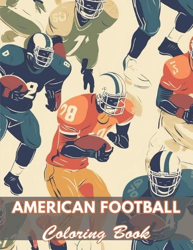 American Football Coloring Book