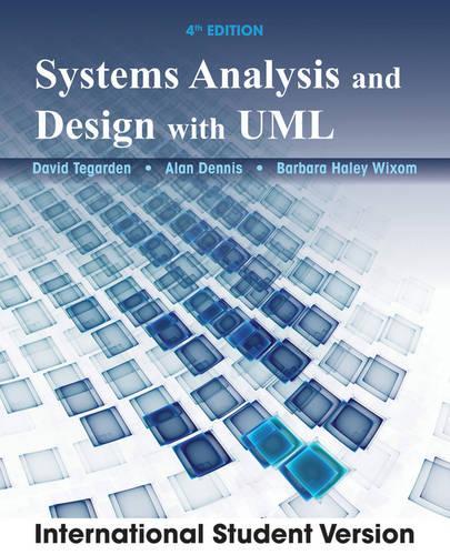 Systems Analysis and Design with UML
