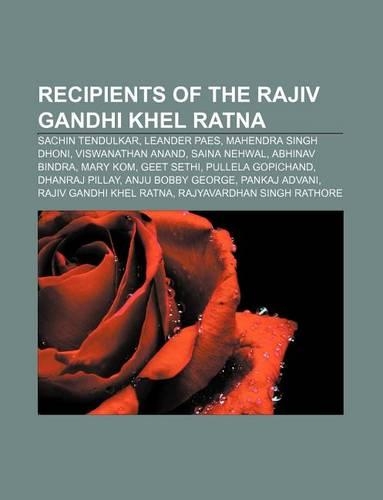 Recipients of the Rajiv Gandhi Khel Ratna
