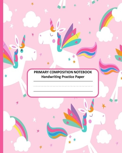 PRIMARY COMPOSITION NOTEBOOK Handwriting Practice Paper