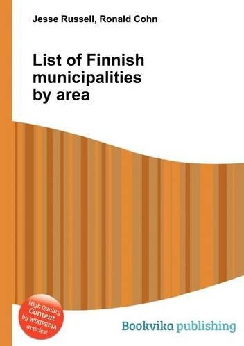 List of Finnish Municipalities by Area