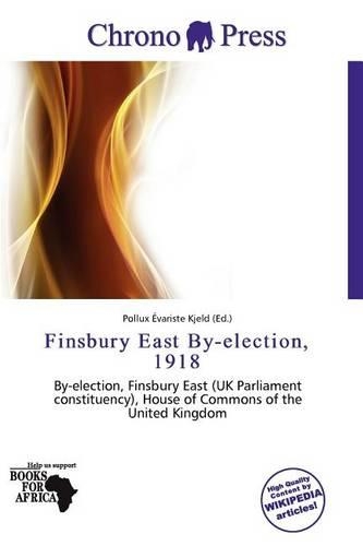 Finsbury East By-Election, 1918