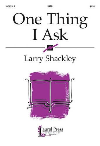 One Thing I Ask