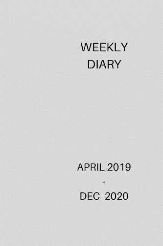Weekly Diary 2019-2020