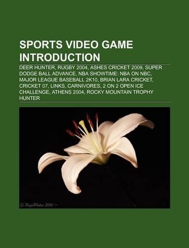 Sports Video Game Introduction