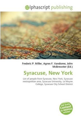 Syracuse, New York: (English)