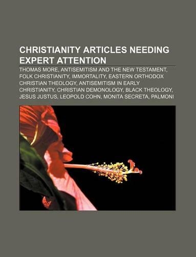 Christianity Articles Needing Expert Attention
