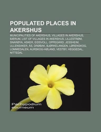Populated Places in Akershus