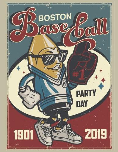 Boston Baseball: Composition Notebook - Exercise Book - Lined School & College Work Book