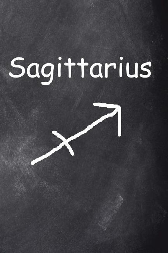 2019 Daily Planner Sagittarius Symbol Zodiac Horoscope Chalkboard 384 Pages