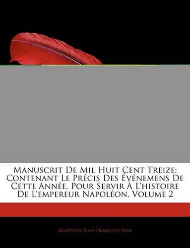 Manuscrit de Mil Huit Cent Treize