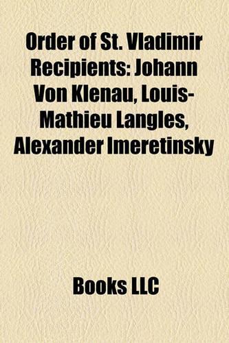 Order of St. Vladimir Recipients