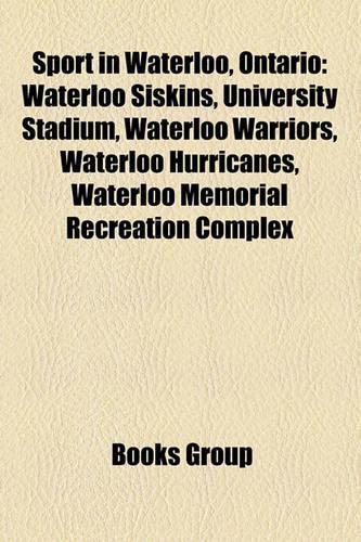 Sport in Waterloo, Ontario