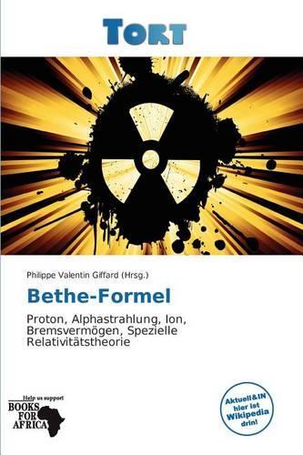 Bethe-Formel: (German)