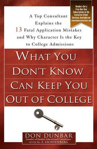 What You Don't Know Can Keep You Out of College