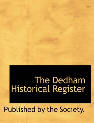 The Dedham Historical Register