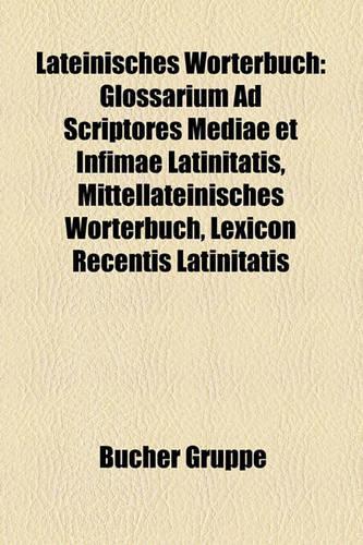Lateinisches W Rterbuch