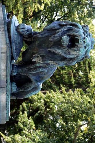 Lion Statue in Bulgaria Journal: Take Notes, Write Down Memories in this 150 Page Lined Journal