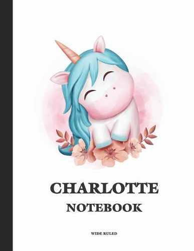 Charlotte Wide Ruled Notebook