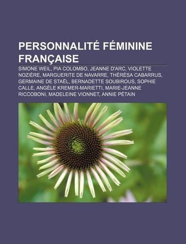 Personnalite Feminine Francaise