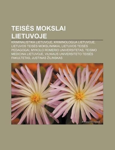 Teis S Mokslai Lietuvoje