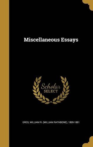 Miscellaneous Essays