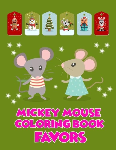 Mickey Mouse Coloring Book Favors