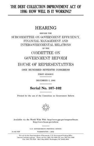 The Debt Collection Improvement Act of 1996