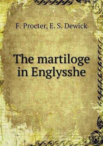 The martiloge in Englysshe: (English)