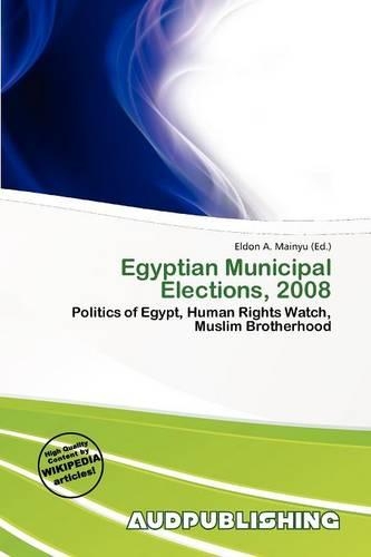 Egyptian Municipal Elections, 2008