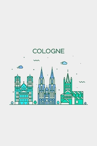 Cologne Minimalist Travel Notebook [Lined] [6x9] [110 pages]
