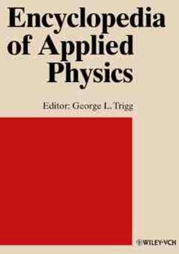 Encyclopaedia of Applied Physics: v. 14(Vol 14 Encyclopedia of Applied Physics)