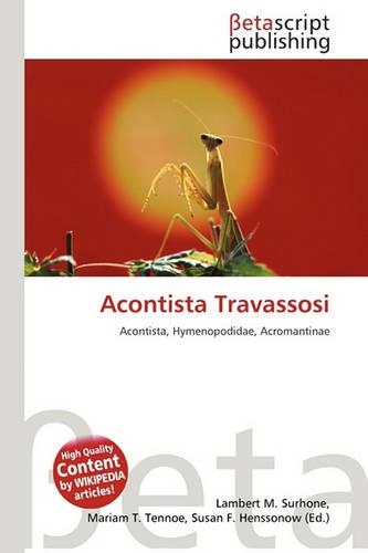 Acontista Travassosi