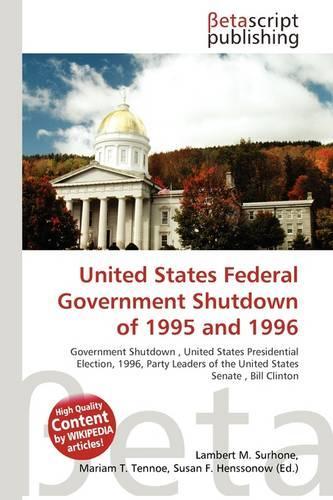 United States Federal Government Shutdown of 1995 and 1996