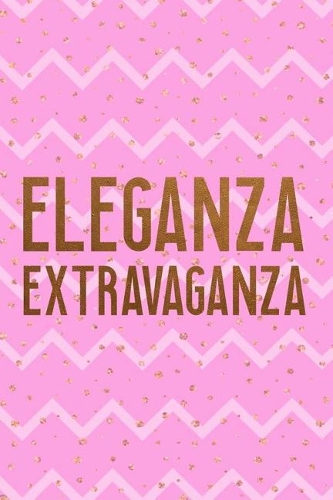 Eleganza Extravaganza: Blank Lined Notebook Journal Diary Composition Notepad 120 Pages 6x9 Paperback ( Drag Queen ) (Pink Stripes)