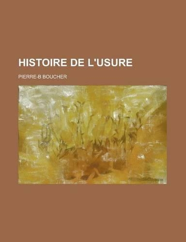 Histoire de L'Usure