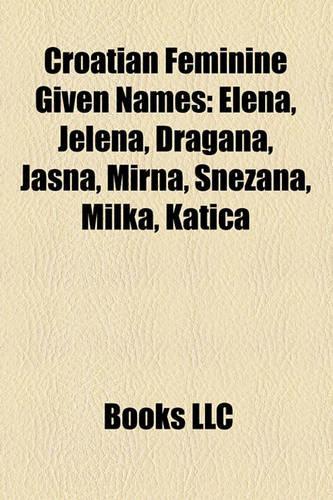 Croatian Feminine Given Names