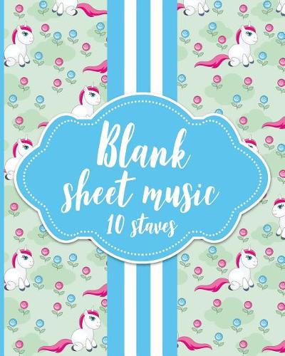 Blank Sheet Music - 10 Staves
