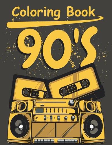 90s Coloring Book