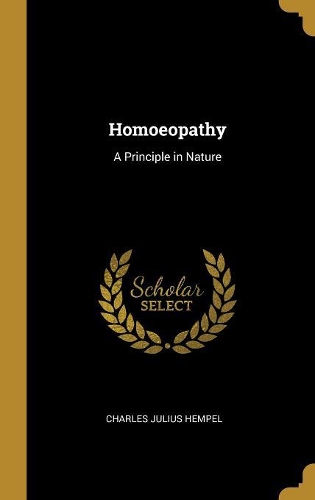 Homoeopathy: A Principle in Nature