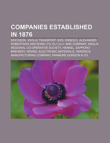 Companies Established in 1876