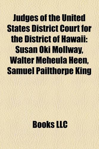 Judges of the United States District Court for the District of Hawaii