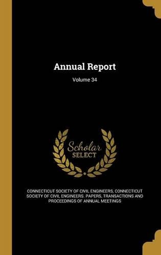 Annual Report; Volume 34