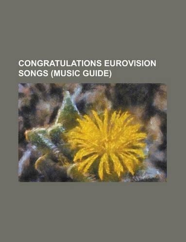 Congratulations Eurovision Songs