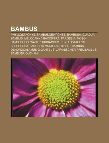 Bambus: Phyllostachys, Bambusgewachse, Bambusa, Guadua-Bambus, Melocanna Baccifera, Fargesia, Moso-Bambus, Schwarzrohrbambus(German)