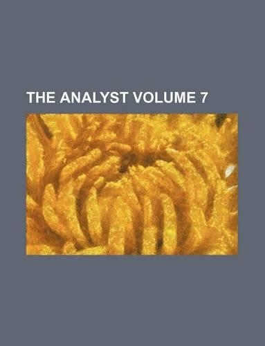 The Analyst Volume 7
